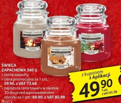 Świeca zapachowa 340 g promocja w Selgros