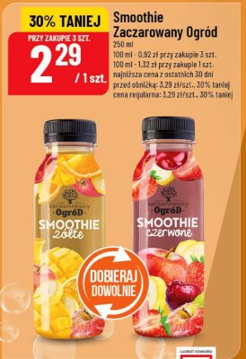 Smoothie Zaczarowany Ogród czerwone promocja w POLOmarket