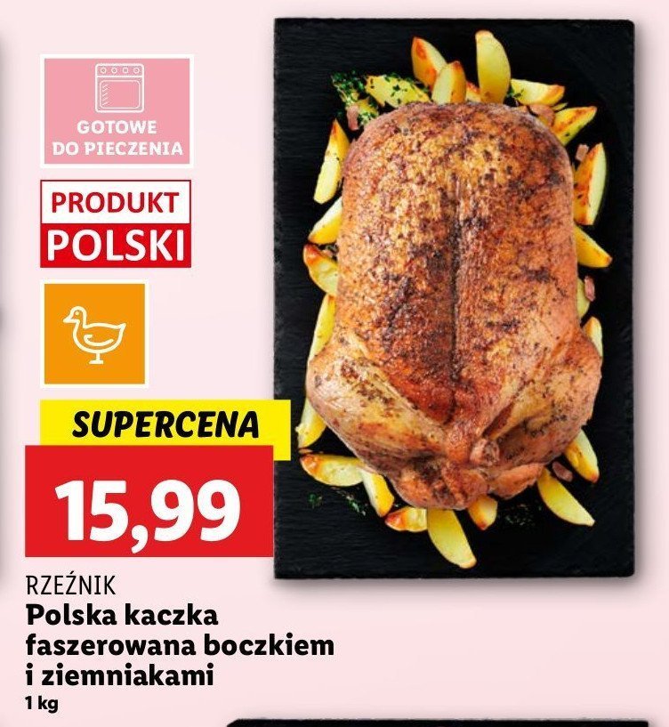 Kaczka faszerowana z boczkiem i ziemniakami Rzeźnik codzienna dostawa promocja