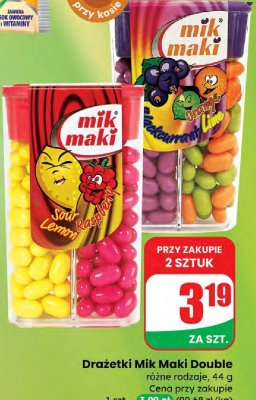 Drażetki Double różne rodzaje promocja w Dino