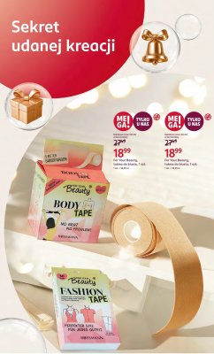 Taśma do biustu Fashion Tape promocja w Rossmann