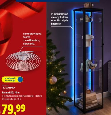 Taśma LED 10 m LIVARNO promocja