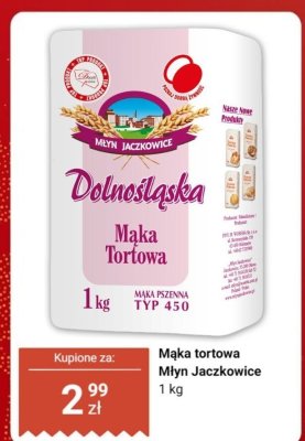 Mąka tortowa Dolnośląska promocja w Dino