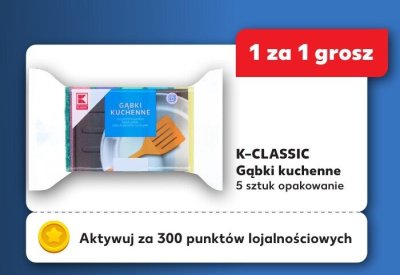 Gąbki kuchenne 5 szt. promocja w Kaufland