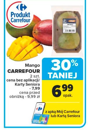 Mango Carrefour targ świeżości promocja w Carrefour