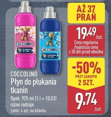 Płyn do płukania tkanin różne rodzaje promocja w Aldi