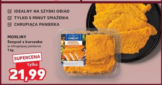 Sznycel z kurczaka chrupiąca panierka Morliny promocja