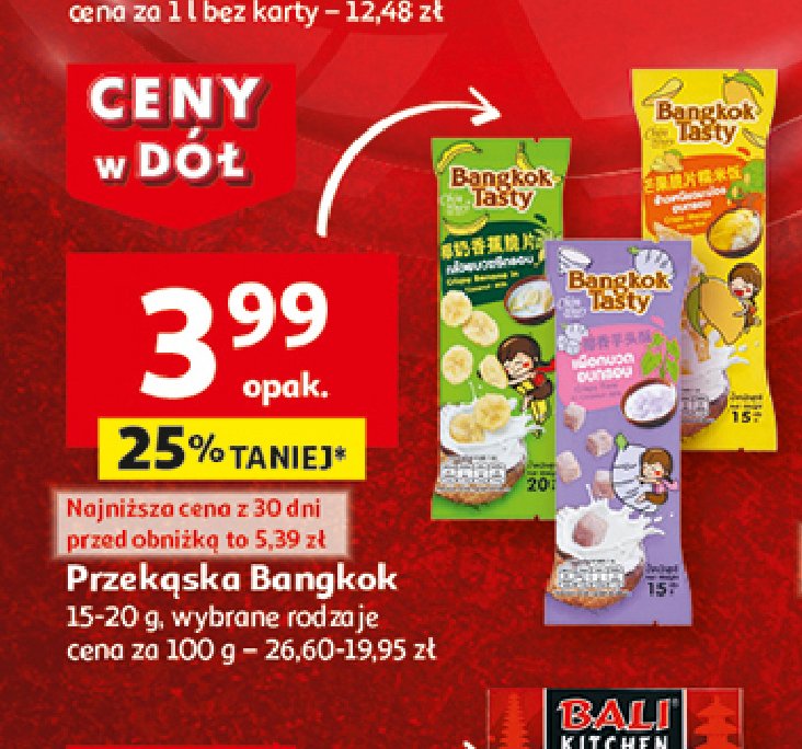 Przekąska mango sticky rice Bangkok tasty promocja