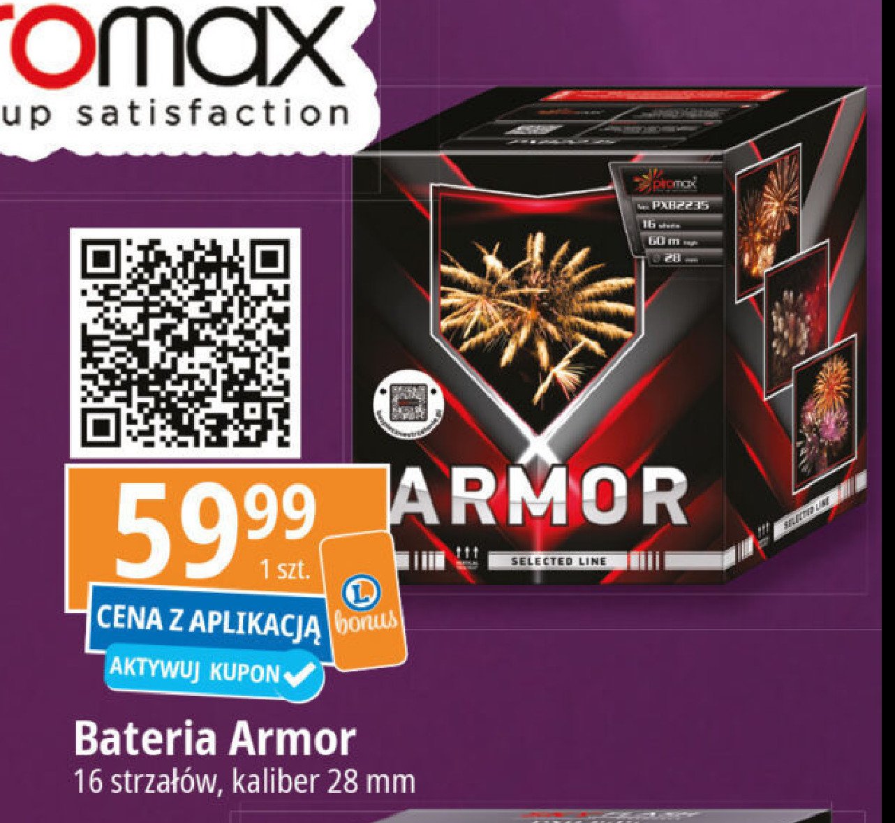 Bateria armor pxb2235 Piromax promocja