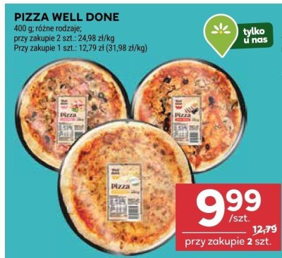 Pizza Well Done promocja w Stokrotka