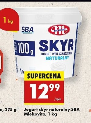 Jogurt naturalny Mlekovita sba skyr promocja