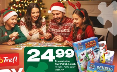 Gra podróżna Paw Patrol, 1 opak. Pchełki, Karta parzy promocja w Twój Market