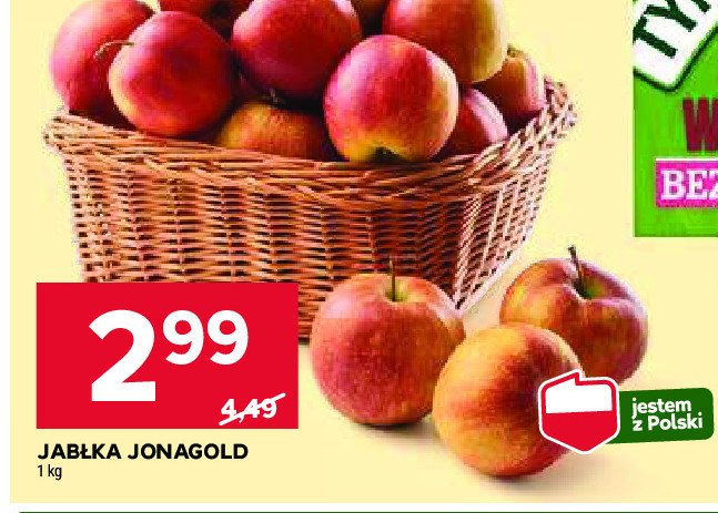 Jabłka jonagold promocja