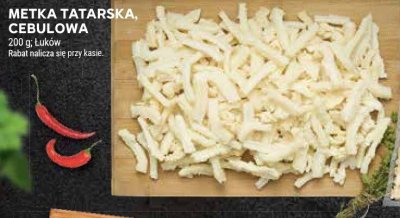 Metka tatarska cebulowa Łuków promocja w Stokrotka