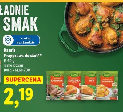 Przyprawa do dań różne rodzaje promocja w Lidl