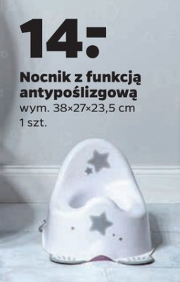 Nocnik z funkcją antypoślizgową 38 x 27 x 23.5 cm promocja