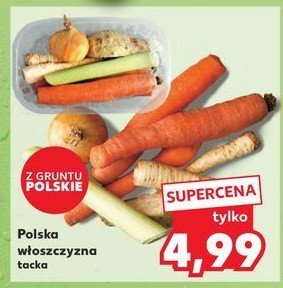 Włoszczyzna tacka promocja