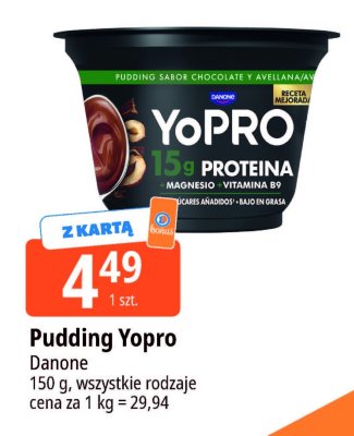 Pudding Yopro promocja w Leclerc