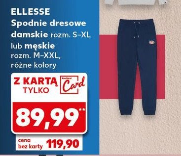 Spodnie dresowe damskie s-xl ELLESSE promocja w Kaufland