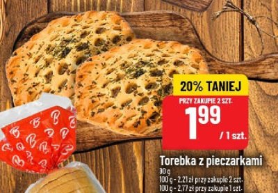 Torebka z pieczarkami promocja w POLOmarket