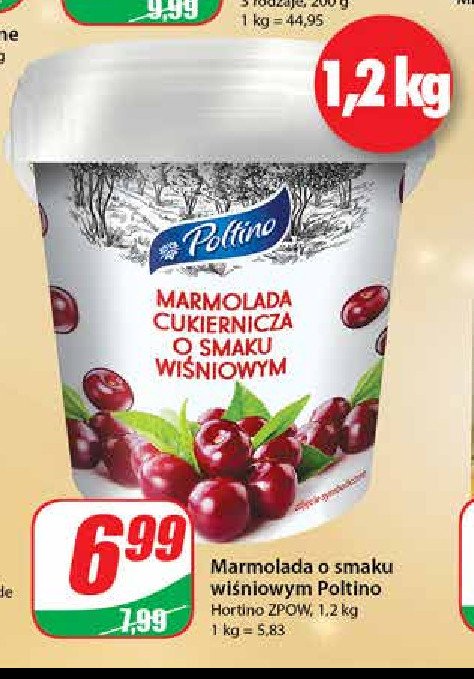 Marmolada wi艣niowa Poltino promocja
