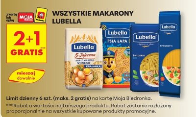 Wszystkie makarony  promocja w Biedronka