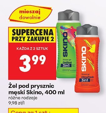 Żel pod prysznic męski różne rodzaje promocja w Biedronka