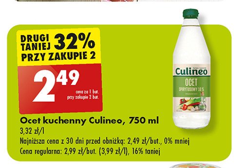 Ocet spirytusowy Culineo promocja