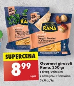 Girasoli ze szpinakiem i mascarpone Giovanni rana promocja