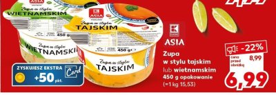 Zupa w stylu tajskim promocja w Kaufland