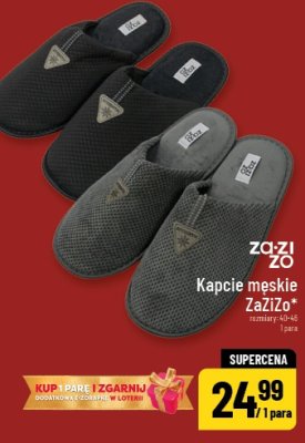 Kapcie męskie rozm. 40-46 Tissaia promocja w POLOmarket
