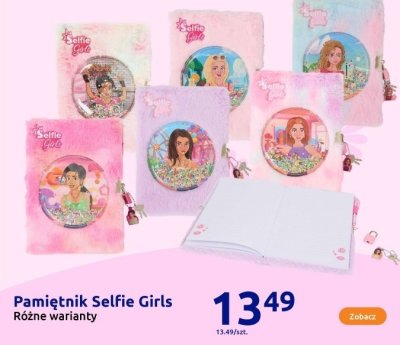 Pamiętnik Selfie Girls promocja w Action