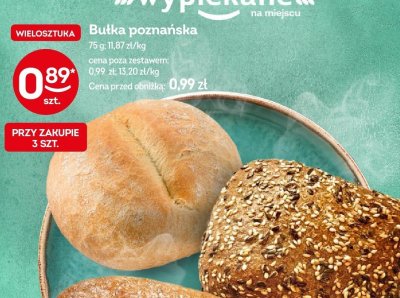 Bułka poznańska promocja w Żabka