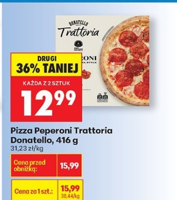 Pizza Peperoni 416 g promocja w Biedronka
