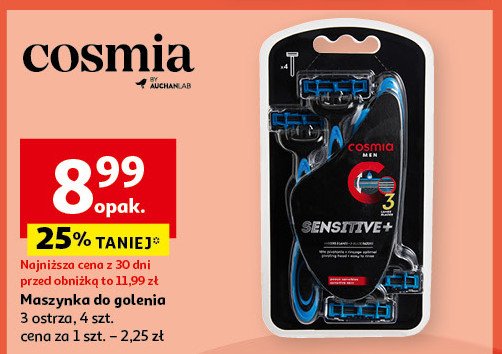 Maszynka do golenia Cosmia men promocja