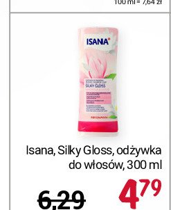 Od偶ywka do w艂os贸w silky gloss Isana promocja