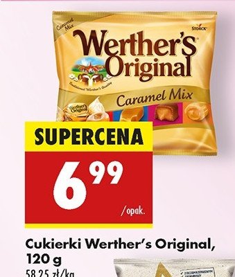 Cukierki caramel mix Werther's original promocja w Biedronka