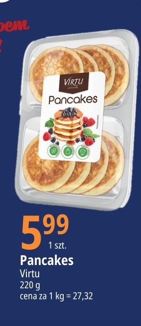 Naleśniki pancake Virtu promocja