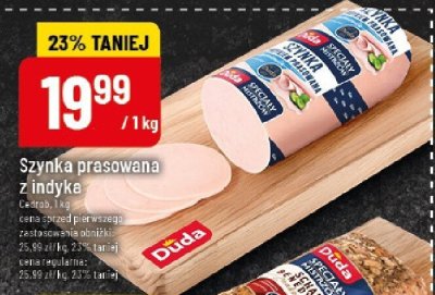 Szynka prasowana z indyka promocja w POLOmarket