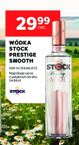 Wódka Stock prestige smooth promocja