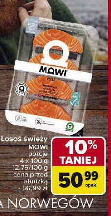 Porcje 艂ososia Mowi promocja