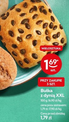 Bułka z dynią XXL promocja w Żabka