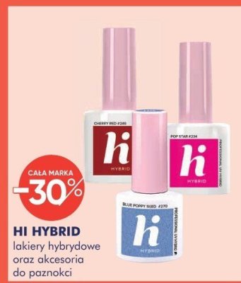 Lakiery HI HYBRID lakiery hybrydowe oraz akcesoria do paznokci promocja w Super-Pharm