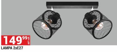 LAMPA 2xE27 promocja w Merkury Market