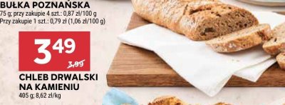 Chleb drwalski na kamieniu promocja w Stokrotka