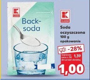 Soda oczyszczona K-classic promocja w Kaufland