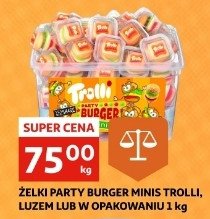 Żelki mini burger Trolli promocja