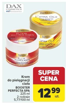 Krem do pielęgnacji ciała Booster Perfecta Spa 225 ml 2 rodzaje promocja w Carrefour