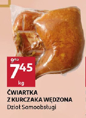 Ćwiartka z kurczaka wędzona promocja w Kaufland