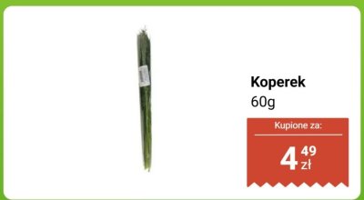 Koperek 60g promocja w Dino